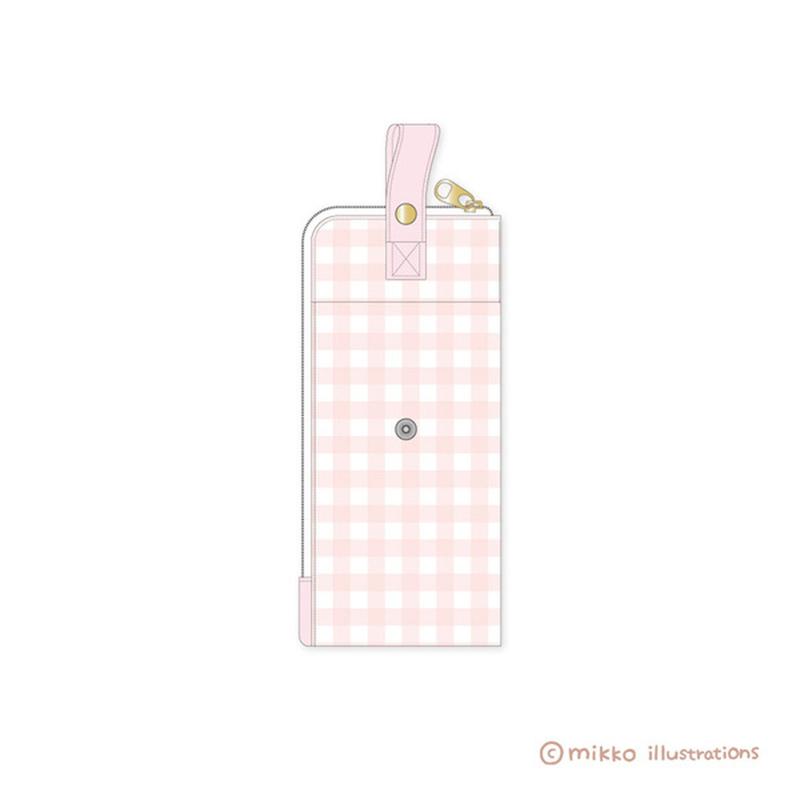 ヘアアイロンケース　小　mikko illustrations