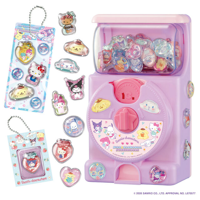 キラ★ガチャシール　ぷっくりドロップ　ＤＸセット　サンリオキャラクターズ