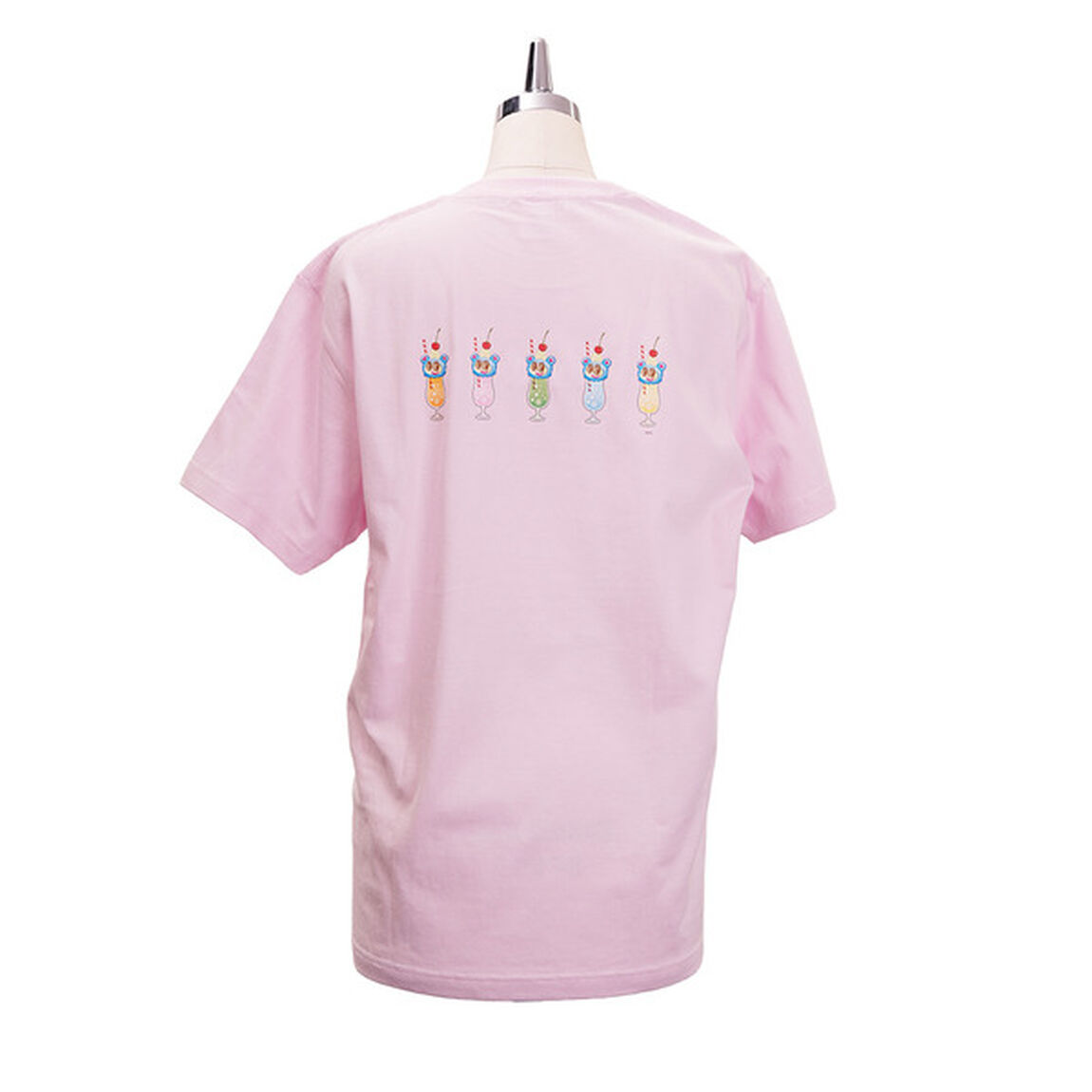 ANGEL BLUE(エンジェルブルー)&times;セブンネットショッピング Tシャツ ライトピンク L