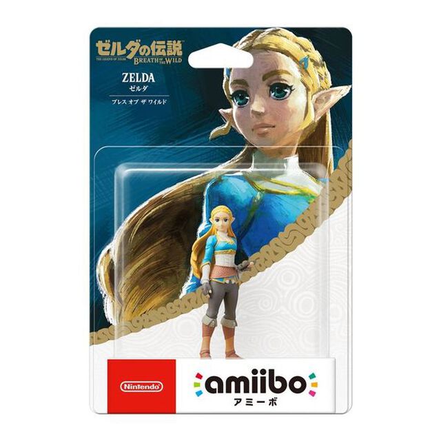 amiibo ゼルダ【ブレスオブザワイルド】（ゼルダの伝説シリーズ）