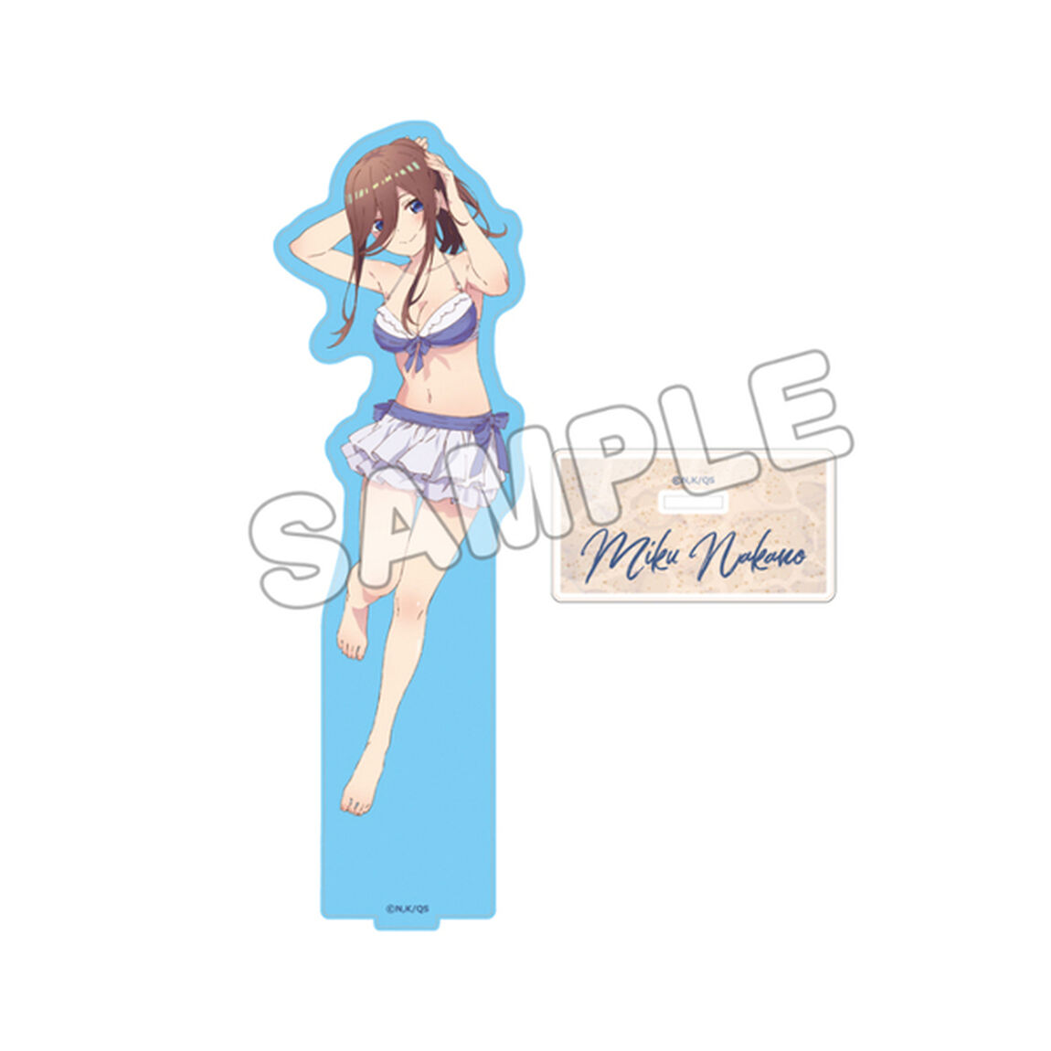 五等分の花嫁∽／描き下ろしアクリルフィギュアM(水着)／中野三玖