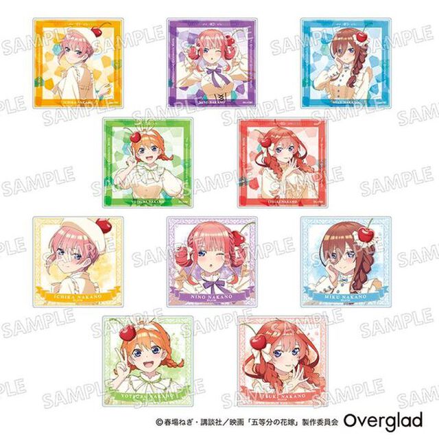 トレーディングアクリルコースター　クリームソーダver.　単品　五等分の花嫁