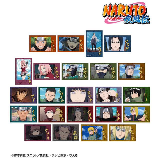 NARUTO-ナルト- 疾風伝　トレーディング場面写インスタントカメラ風イラストシート【単品】（2026年6月上旬以降発売予定）