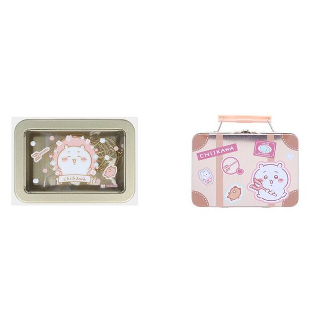 缶入クリップ＆缶入ミニレターセット　ちいかわ