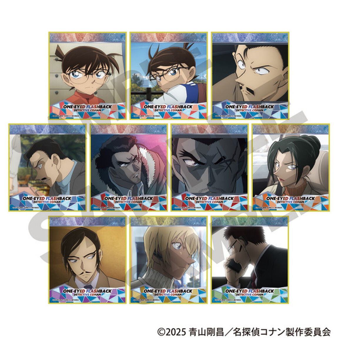 名探偵コナン　トレーディングミニ色紙　劇場版2025【単品】