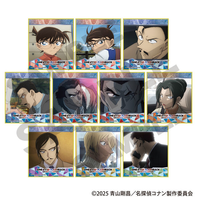 名探偵コナン　トレーディングミニ色紙　劇場版2025【単品】