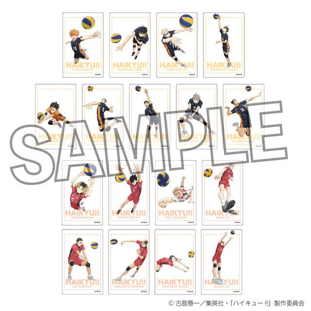 ハイキュー!!　トレーディングアクリルカード【単品】