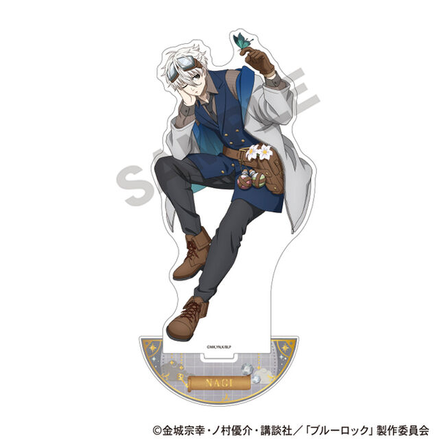 ブルーロック　箔押しアクリルスタンド　凪誠士郎　シーカー