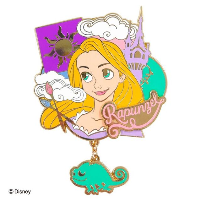 コレクションピンバッジ　ディズニー　ラプンツェル
