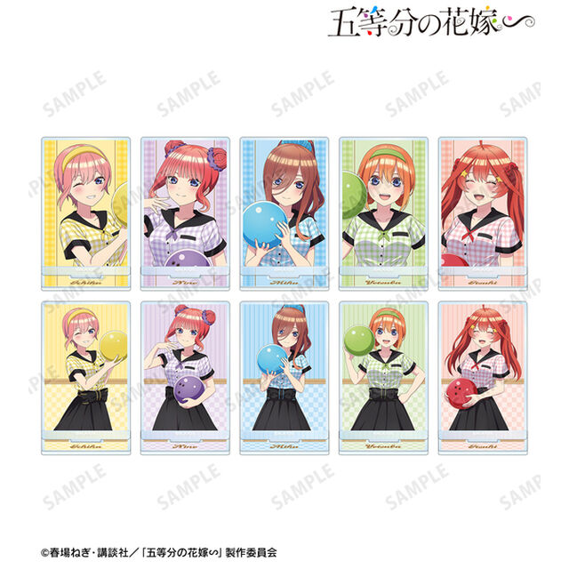 五等分の花嫁∽　描き下ろし ボウラーガールver. トレーディングアクリルスタンド【BOX】（2025年3月上旬以降発売予定）