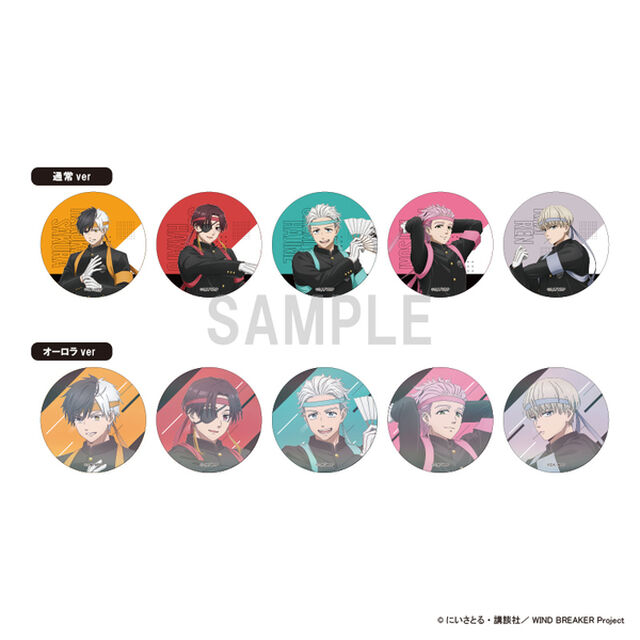 WIND BREAKER 缶バッジコレクション 応援団ver【BOX】