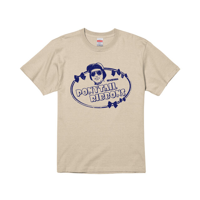【ポニーテールリボンズ】ユイチンTシャツ 2023 Sサイズ サンドベージュ＜セブンネット限定カラー＞