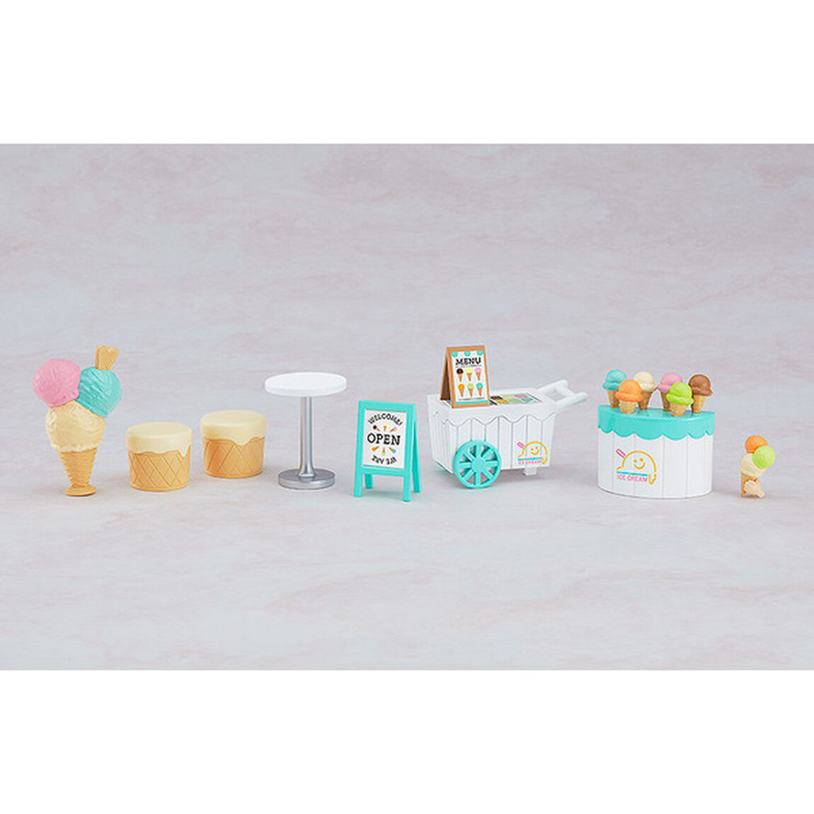 ねんどろいどもあ パーツコレクション  アイスクリームショップ【BOX】（2023年3月発売予定）