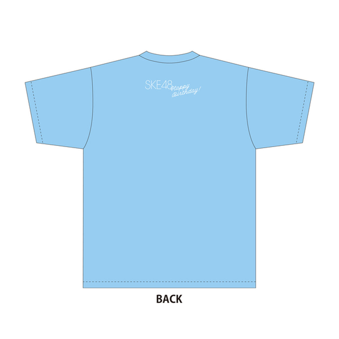 【SKE48】中坂美祐　生誕記念Tシャツ(XL)＆メッセージ入り生写真（2023年6月度）