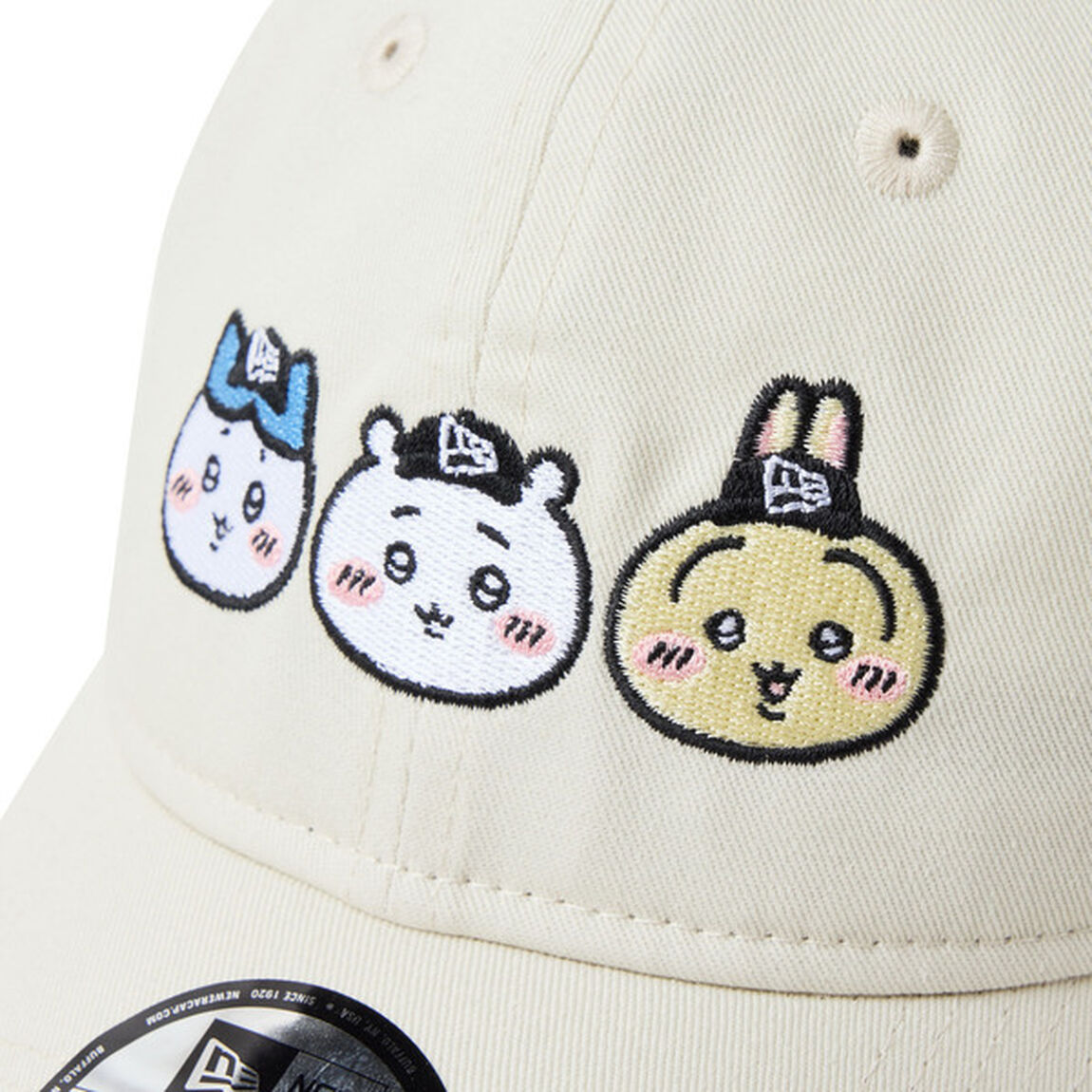 9TWENTY ちいかわ / ちいかわ・ハチワレ・うさぎ アイボリー Sizes：M/L