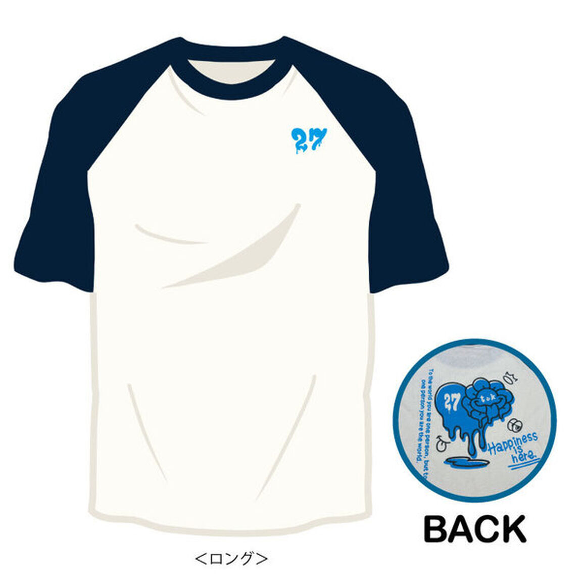 綱啓永／TSUNA ROOM 2025／ラグランTシャツ（ショート）
