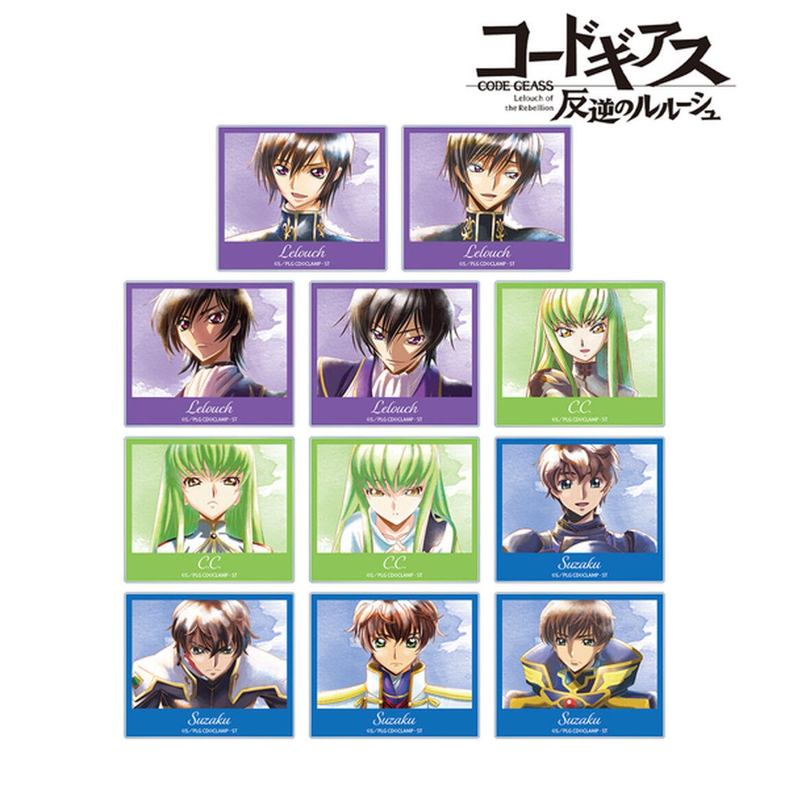 コードギアス 反逆のルルーシュ　トレーディング Ani-Art aqua label アクリルカード【単品】（2026年6月上旬以降発売予定）