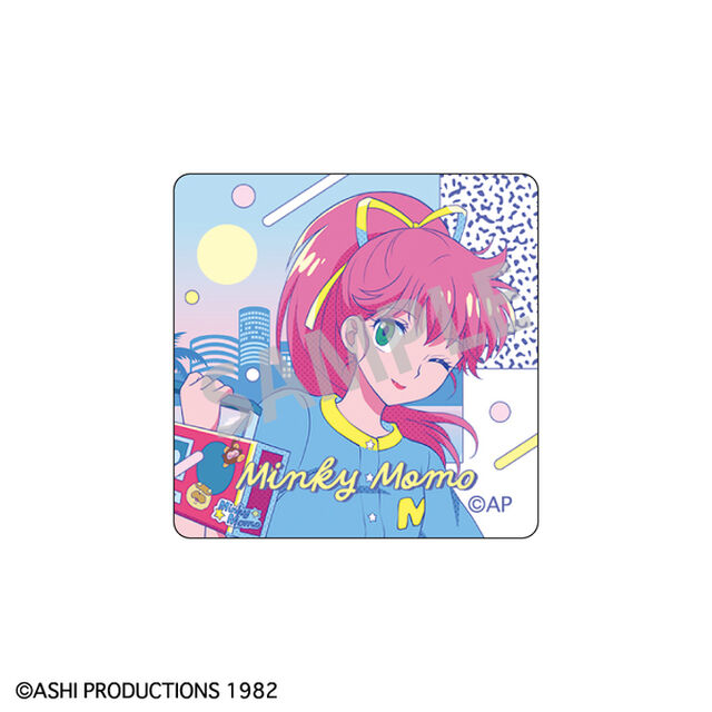 魔法の天使クリィミーマミ&times;魔法のプリンセスミンキーモモ ガラスマグネット　ミンキーモモ(変身後)A／レトロテイスト（2026年7月以降発売予定）