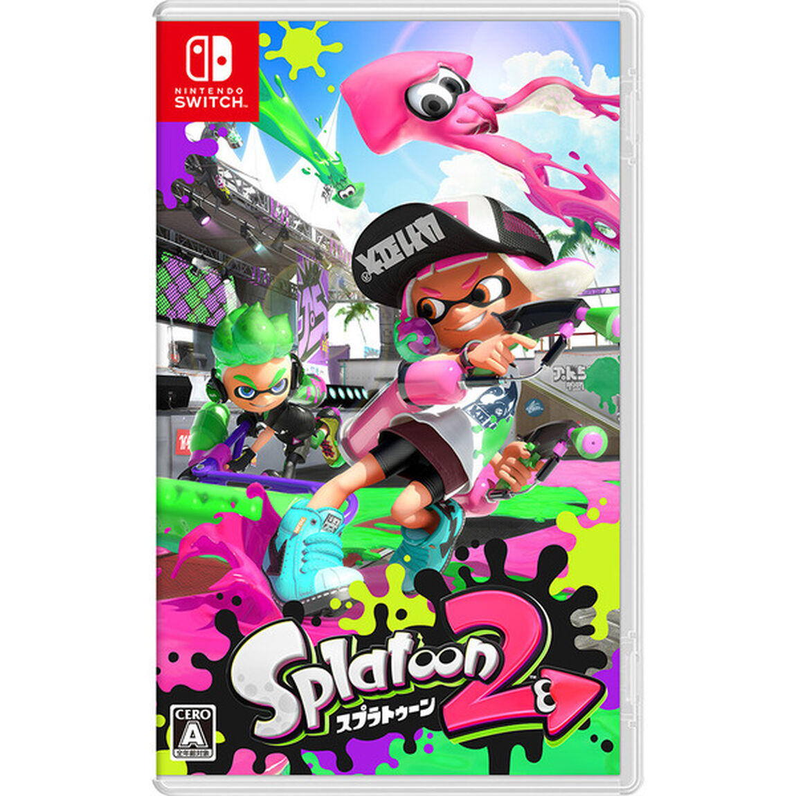 Nintendo Switch スプラトゥーン2 すぐに遊べる Proコントローラーセット