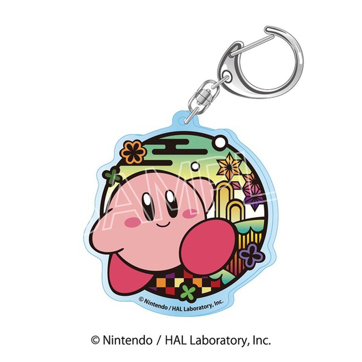 星のカービィ 切り絵シリーズ　アクリルキーホルダー　Aさんぽ（2026年1月下旬以降発売予定）