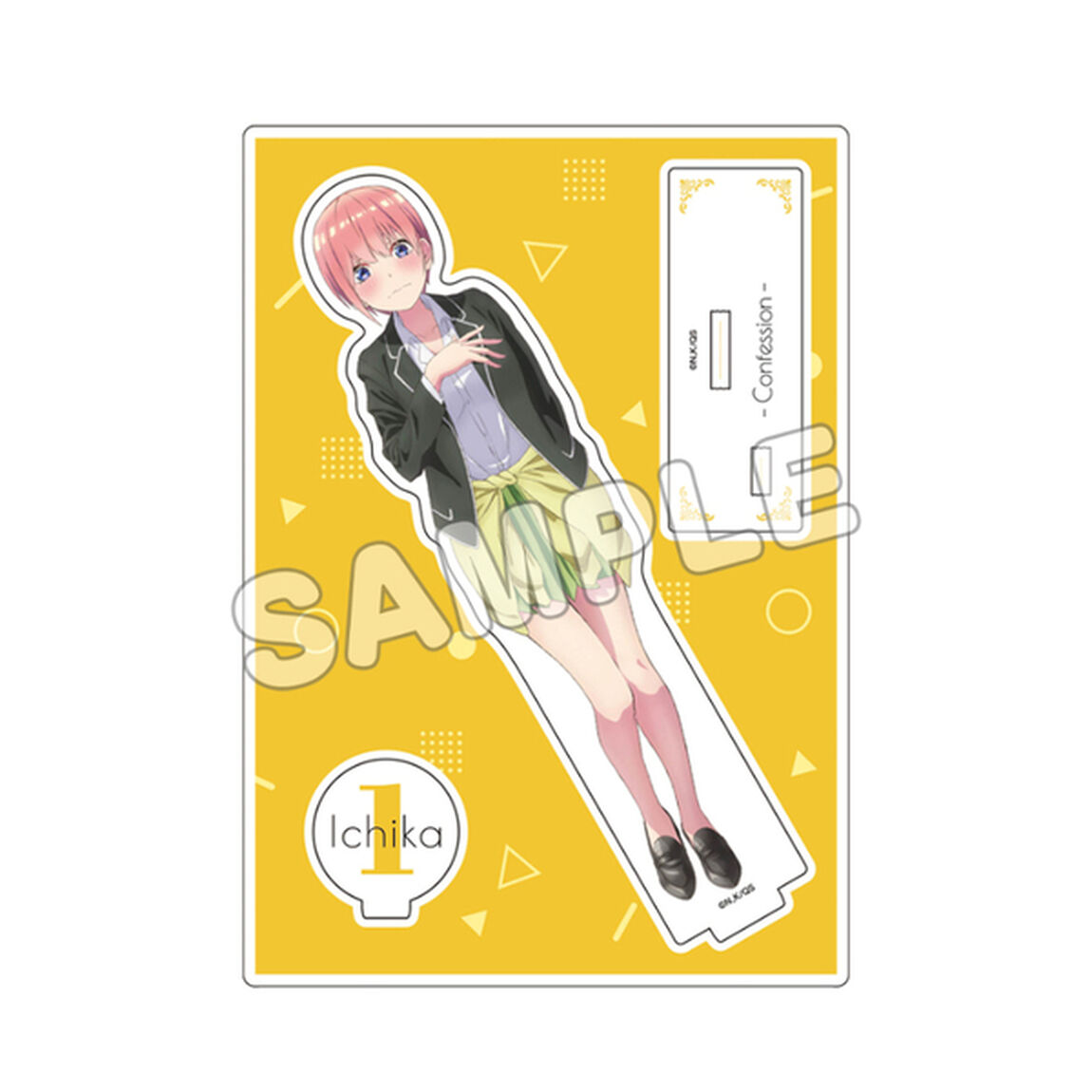五等分の花嫁∽／アクリルスタンドコレクション_告白／中野一花