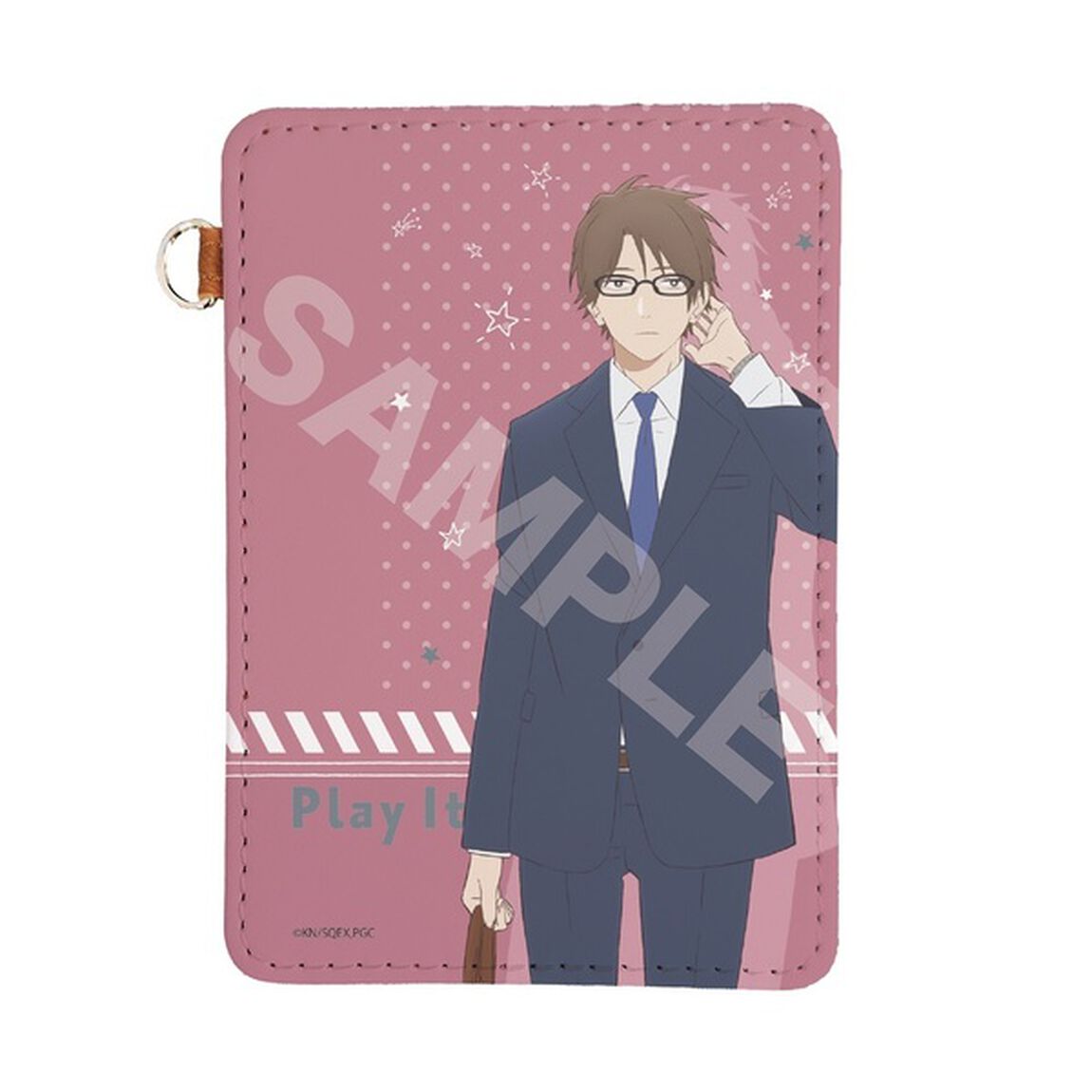 【クールドジ男子】レザーパスケース /03 三間 貴之（2023年3月下旬以降発売予定）
