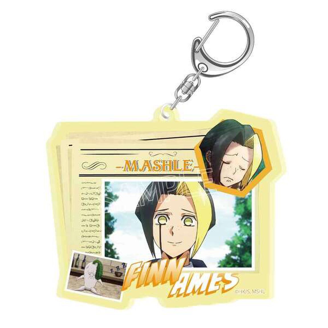 マッシュル-MASHLE- コラージュアクリルキーホルダー　フィン・エイムズ（2024年10月上旬以降発売予定）