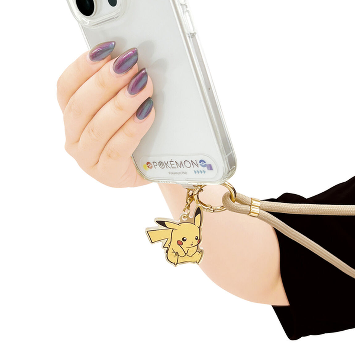 ポケモン　ショルダーストラップ　ピカチュウ２