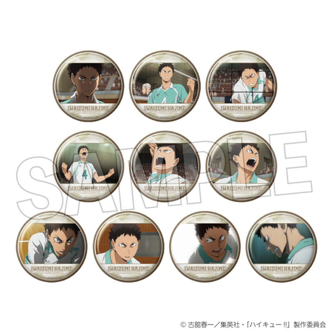 ハイキュー!!　トレーディング缶バッジ　岩泉 一BOX【単品】