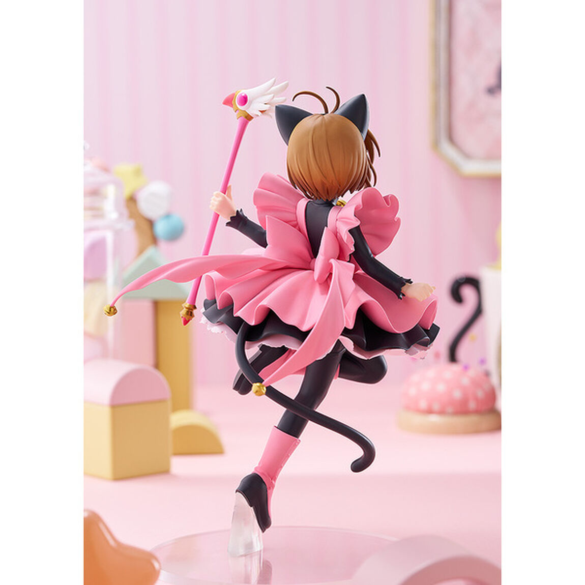 カードキャプターさくら クロウカード編 POP UP PARADE 木之本桜  黒猫風コスチュームVer. L size
