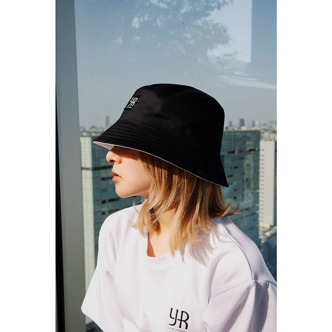 YR BUCKET HAT BLK FREE