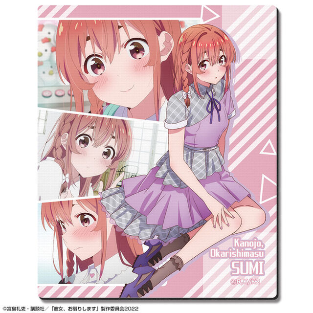 彼女、お借りします ラバーマウスパッド Ver.2 デザイン08(桜沢墨/B)
