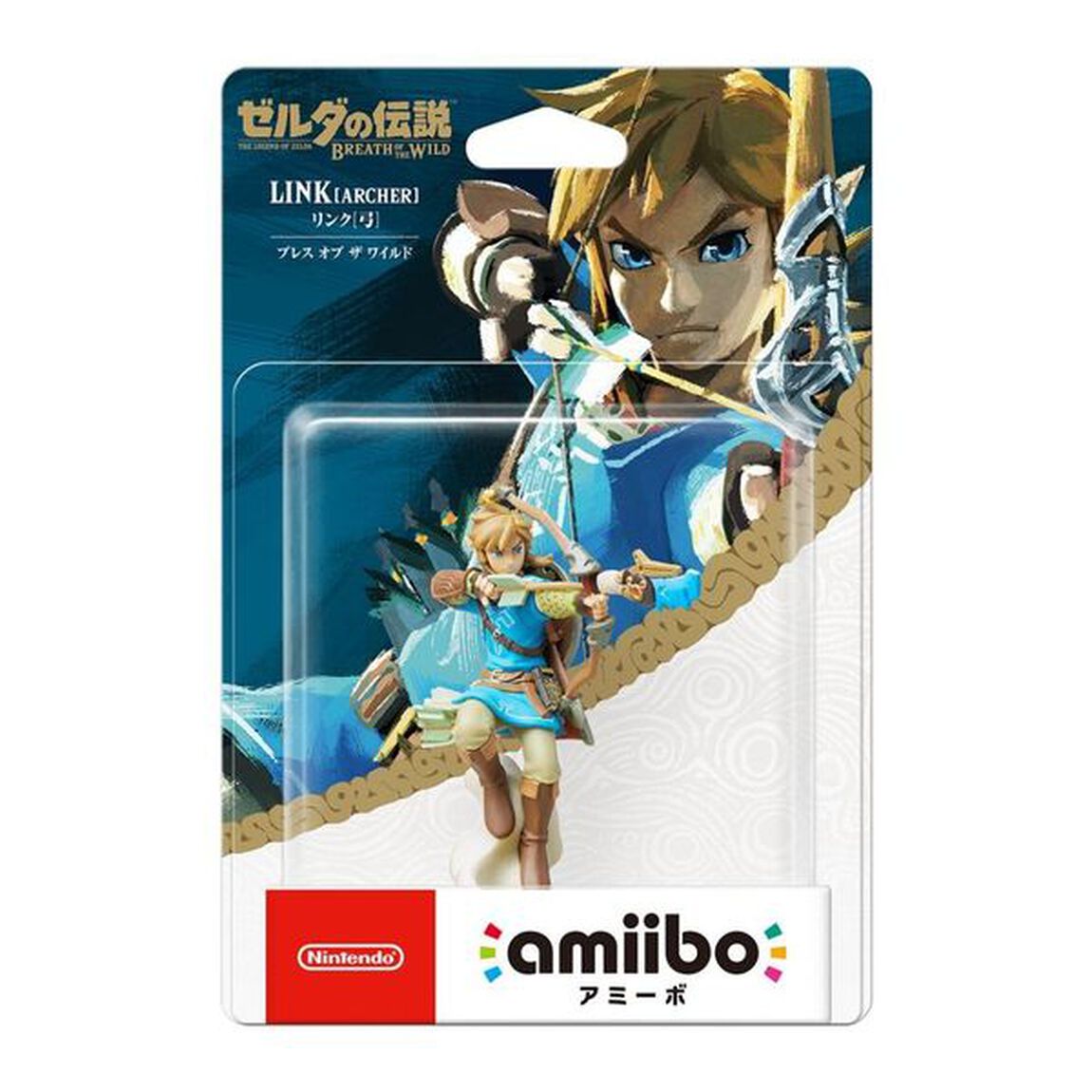 amiibo リンク（弓）【ブレスオブザワイルド】（ゼルダの伝説シリーズ）