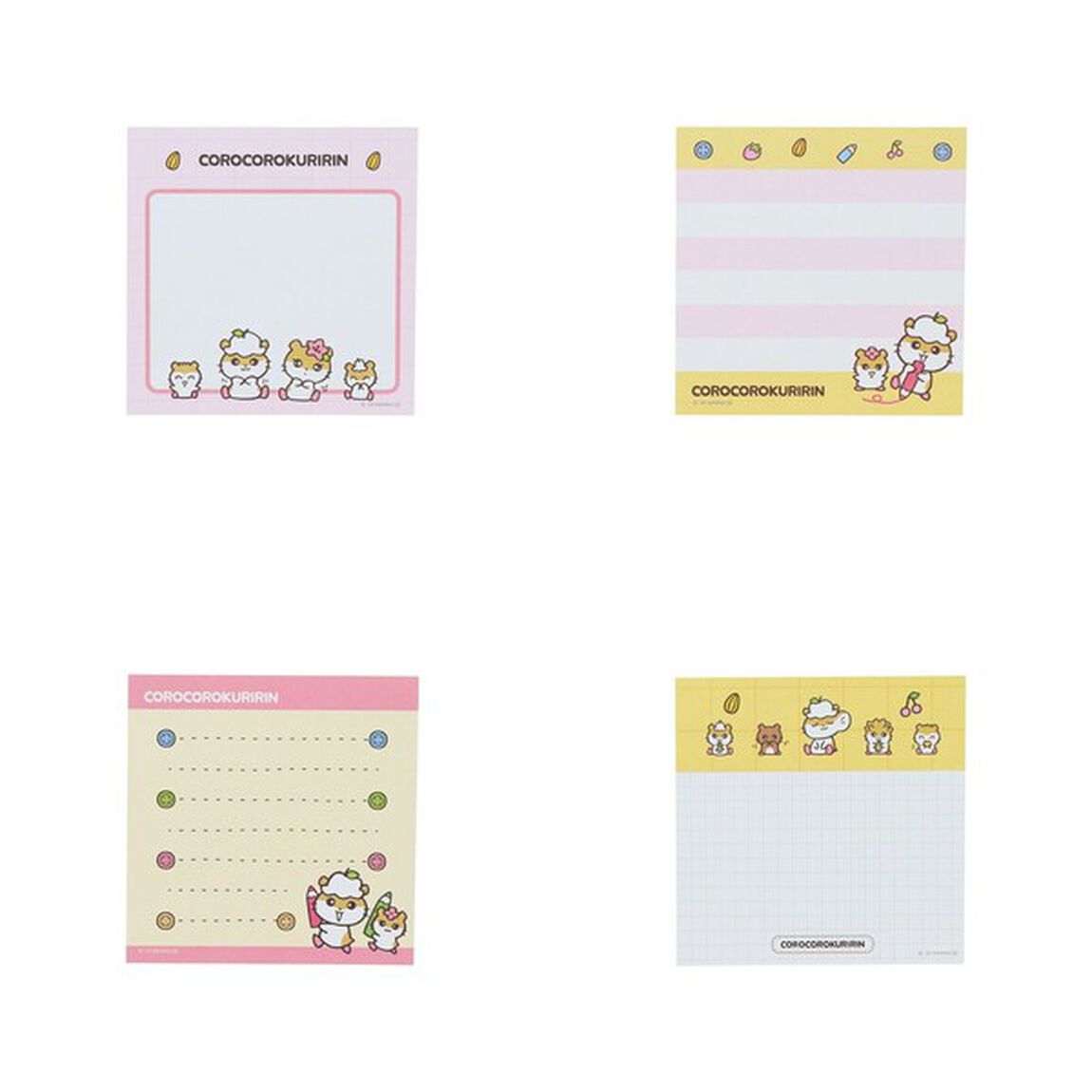 スクエアメモ＆ボールペン　レトロ　ＳＣ４　コロコロクリリン