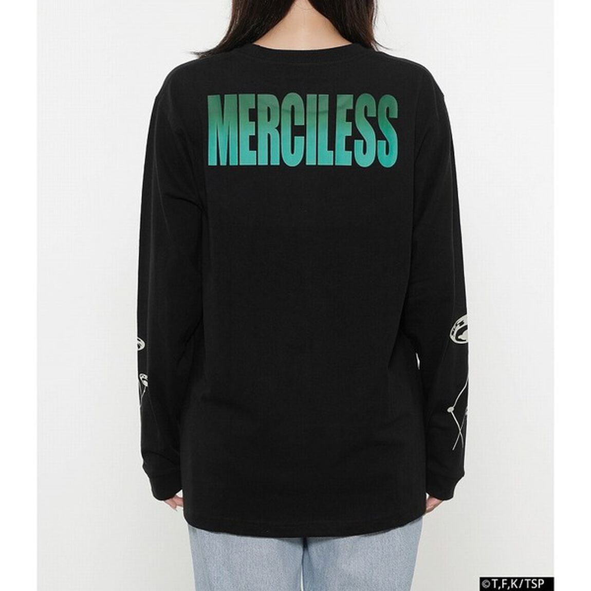 BAMEN L/S TEE PROBABILITY 3.14 BLK M