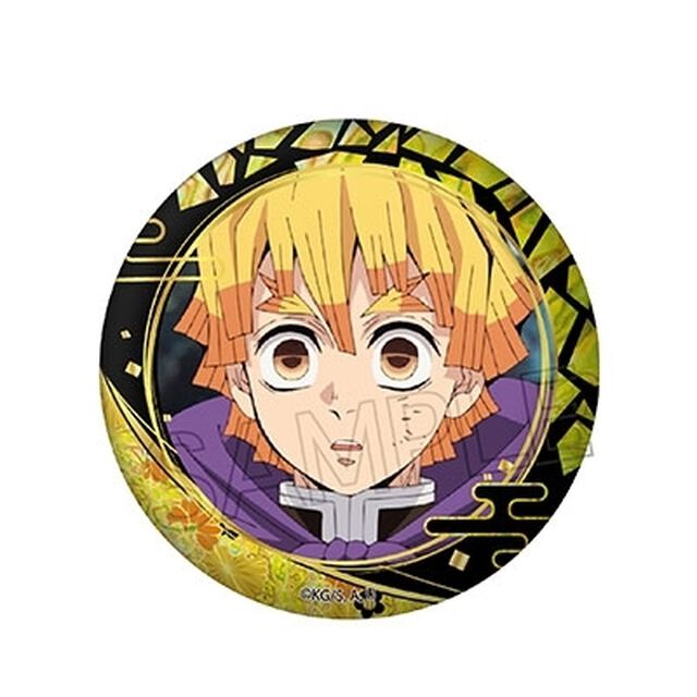 鬼滅の刃 螺鈿風シリーズ　Vol.3　缶バッジ　我妻善逸（2025年2月下旬以降発売予定）