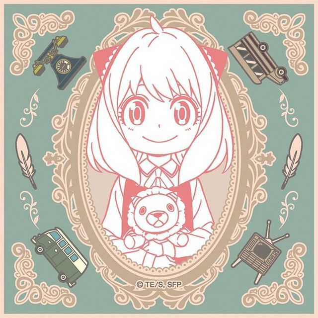SPY&times;FAMILY　ミニタオル　アーニャＡ　私服