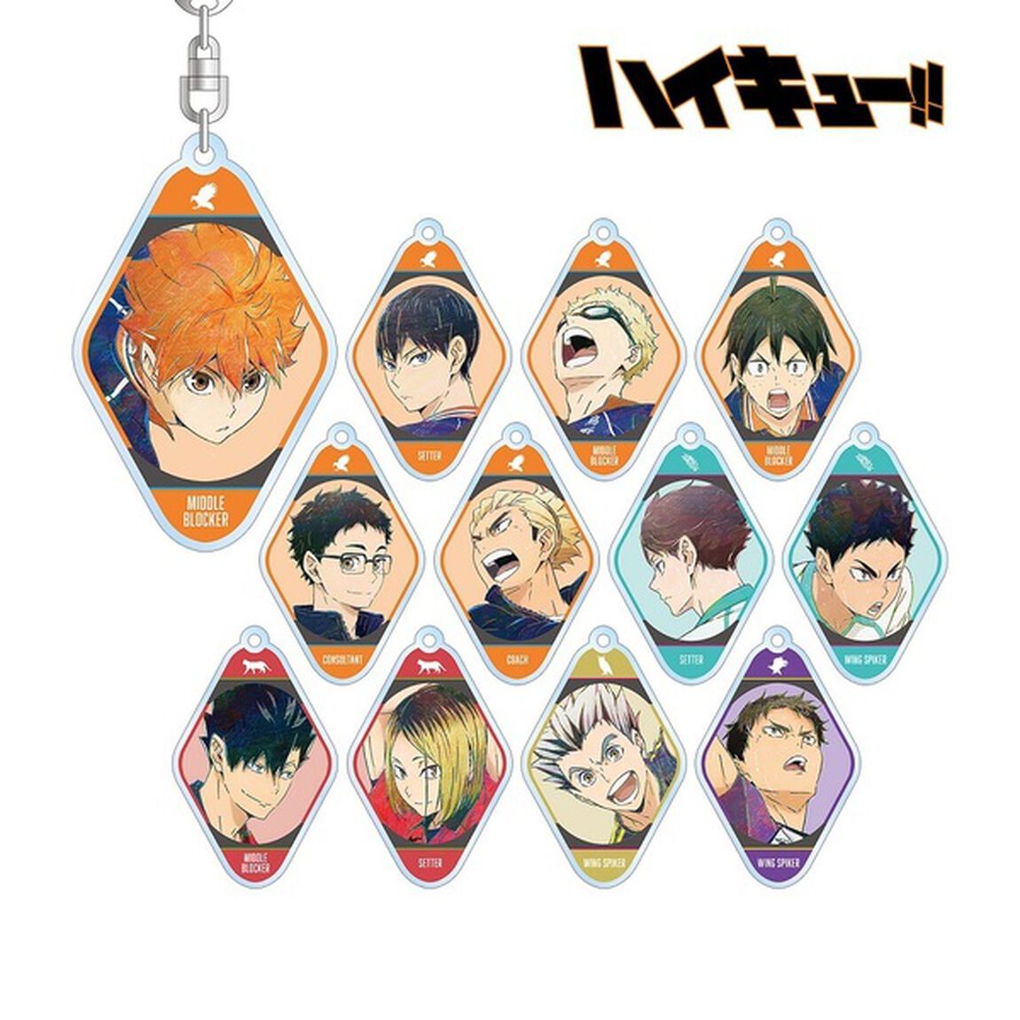 ハイキュー!!　トレーディング Ani-Art 第7弾 アクリルキーホルダー【BOX】