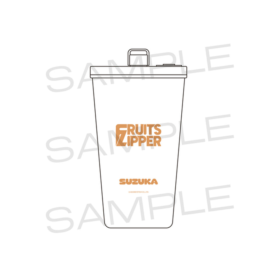 【FRUITS ZIPPER】ステンレスタンブラー 鎮西寿々歌（セブンネット限定）