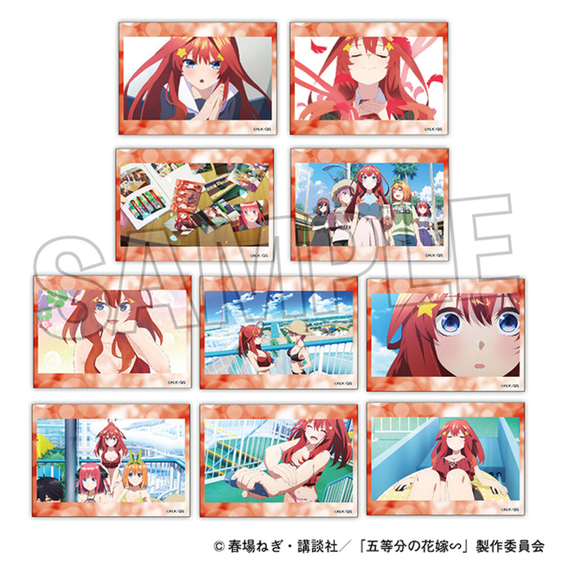 五等分の花嫁∽　トレーディングホロステッカー　五月BOX【BOX】（2024年6月以降発売予定）