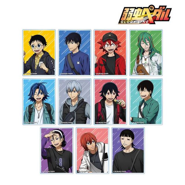 弱虫ペダル GLORY LINE　描き下ろし アウトドアver. トレーディングアクリルカード【BOX】（2026年7月下旬以降発売予定）