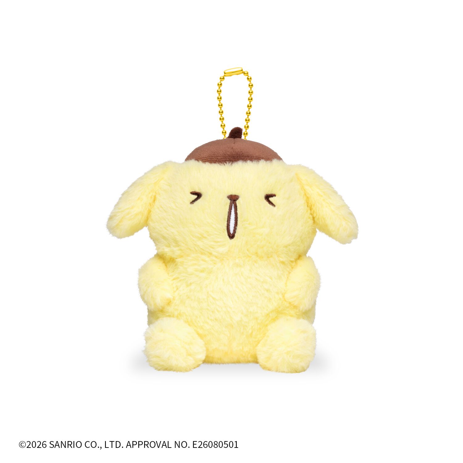 ポムポムプリン 30周年記念 ぬいぐるみチャーム 3体セット【セブン