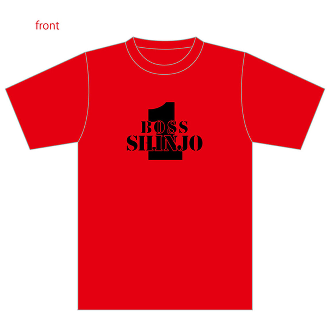 BOSS SHINJO Tシャツ RD　Lサイズ
