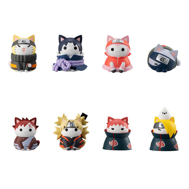 MEGA CAT PROJECT ニャルト！　NARUTO-ナルト-疾風伝　決戦！&rdquo;暁&rdquo; 戦突入編【再販】【BOX】（2025年2月以降発売予定）