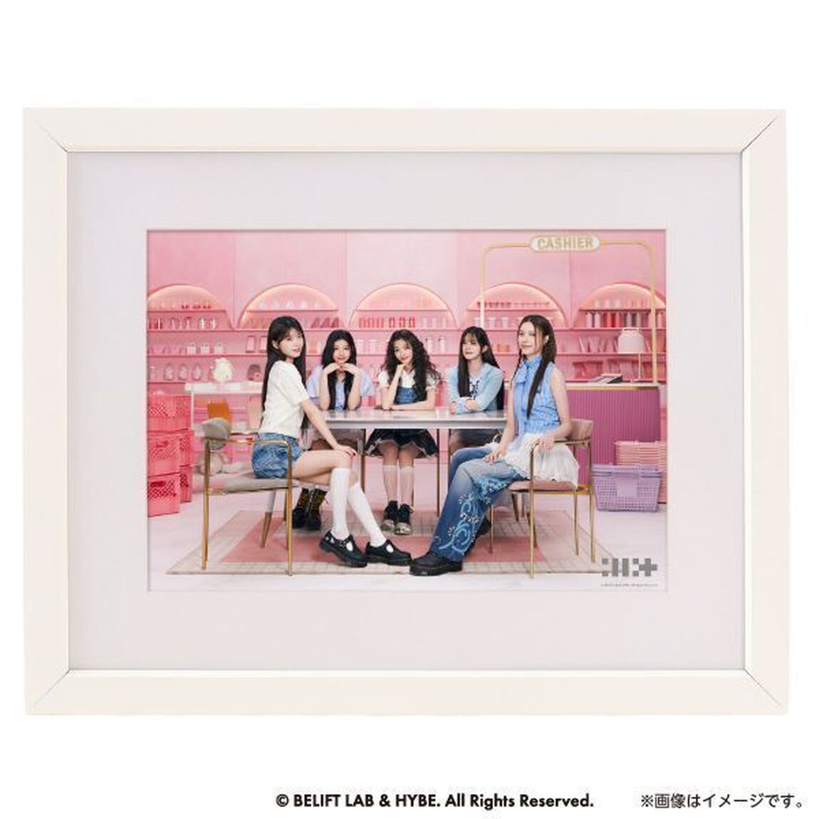 ILLIT キャラファイングラフ(A5サイズ)【セブンネット限定】(数量限定販売)