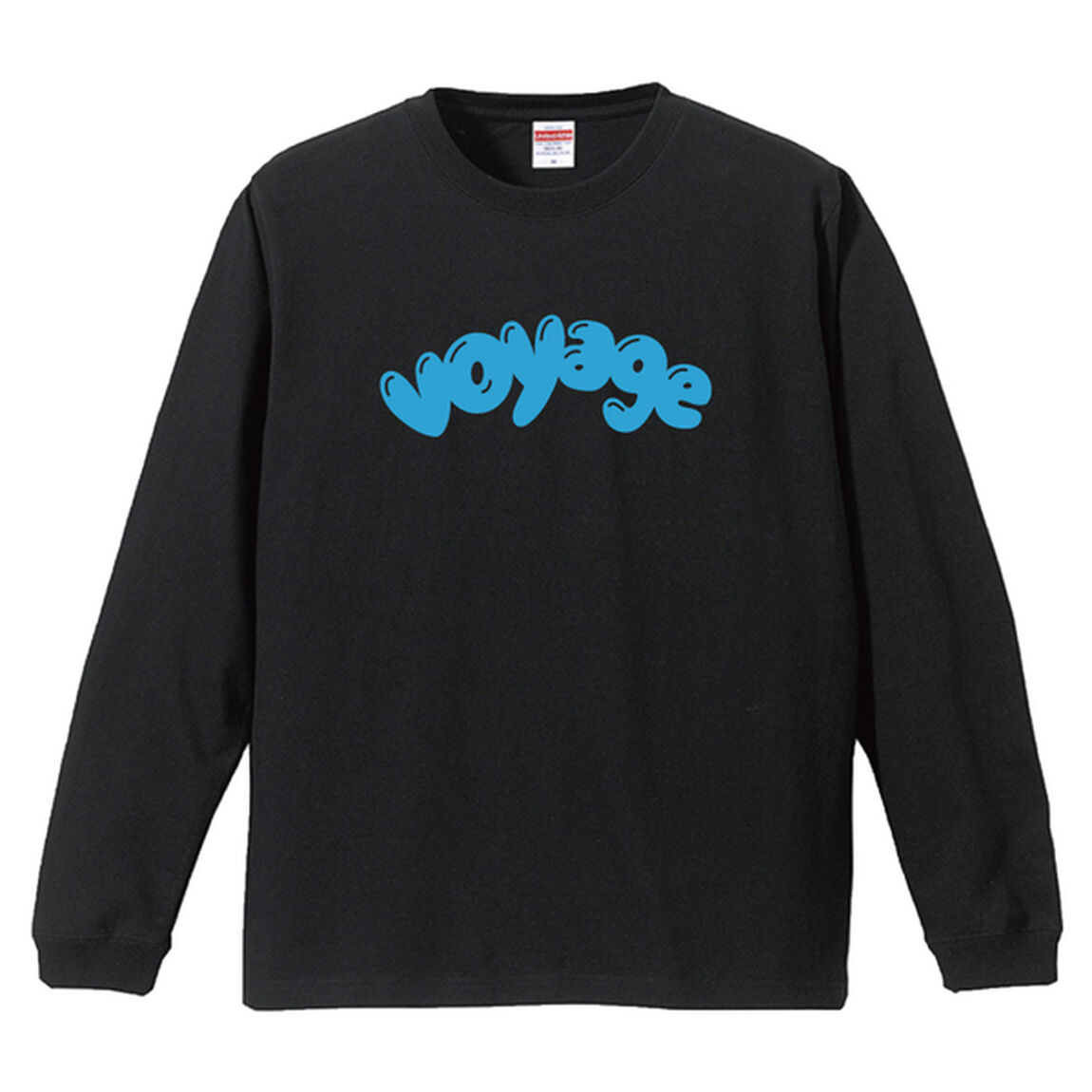 ふかわりょう／voyageロングスリーブTシャツ／ブラック／M