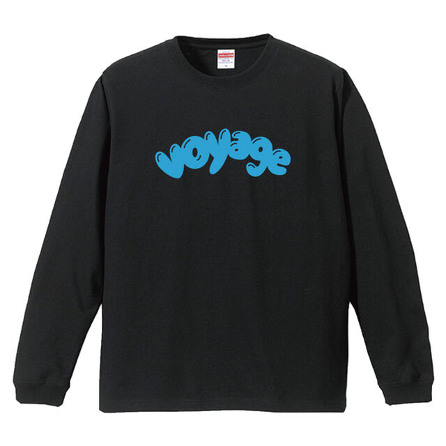 ふかわりょう／voyageロングスリーブTシャツ／ブラック／M