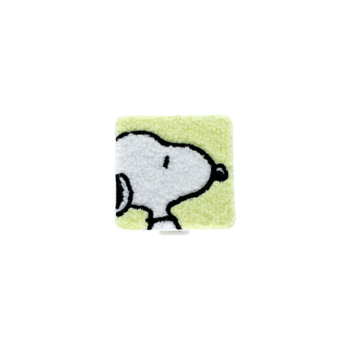 もこもこクリップ付メモ　PEANUTS Petit Collection４　ホワイト