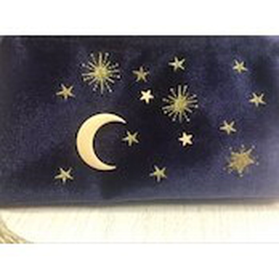 【まよなかのアトリエ】夜空の星月ポーチ