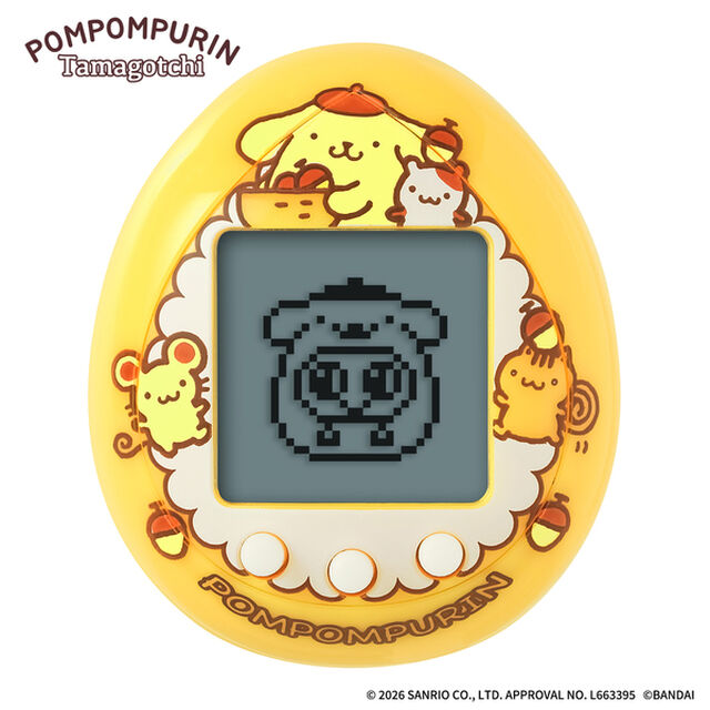 POMPOMPURIN Tamagotchiベーシックオレンジ ver.